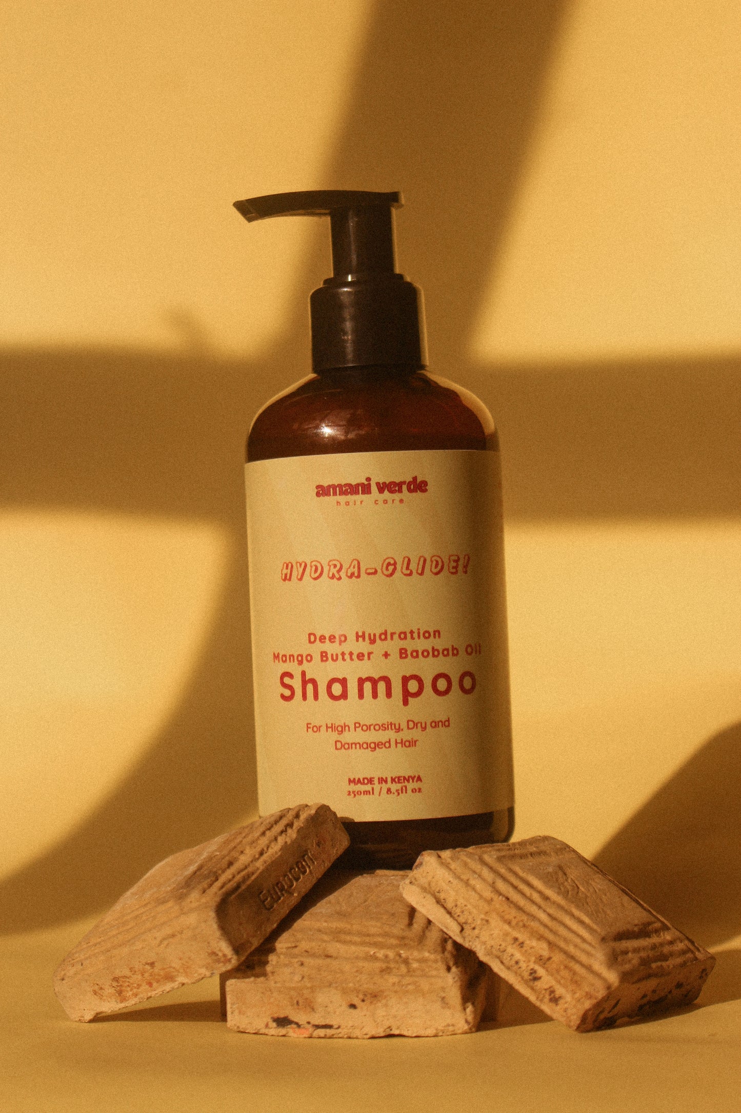 "Hydra-glide" Mango Butter + Baobab Oil Deep Hydration Shampoo