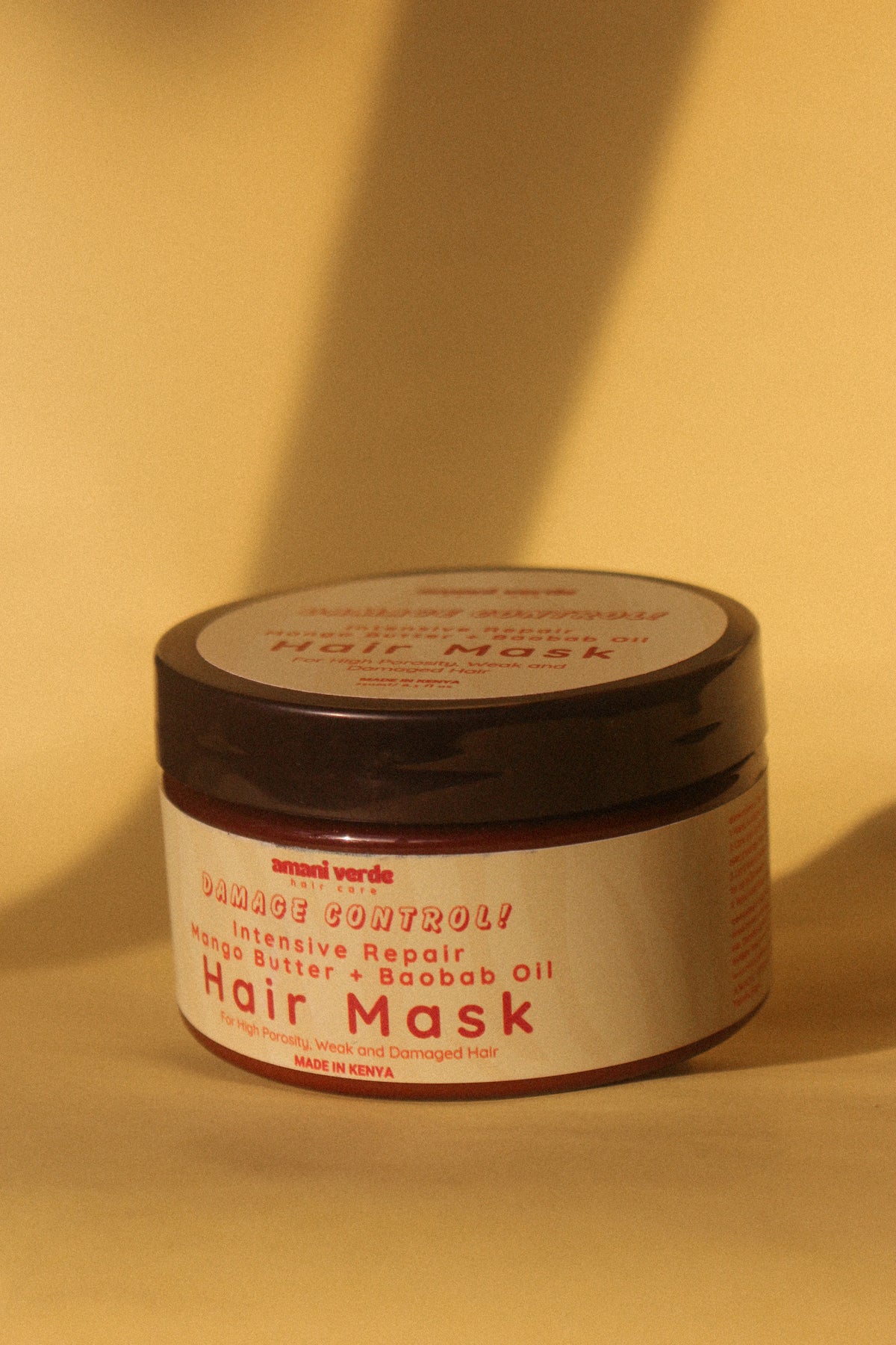 "Damage Control" Mango Butter + Baobab Oil Rapid Repair Hair Mask