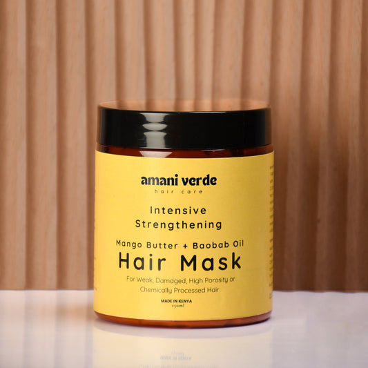 Mango Butter + Baobab Oil Intensive Strengthening Hair Mask