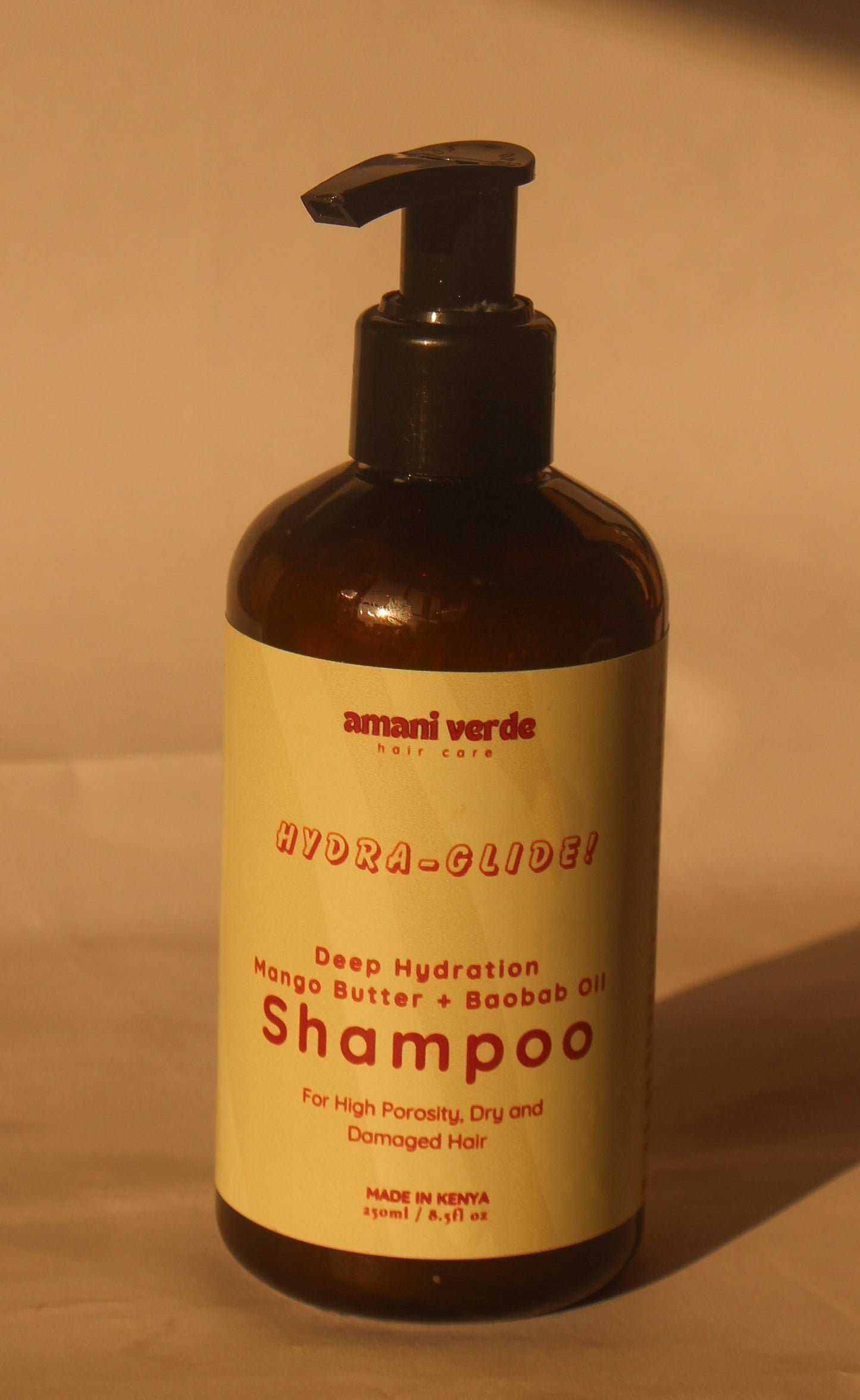 "Hydra-glide" Mango Butter + Baobab Oil Deep Hydration Shampoo