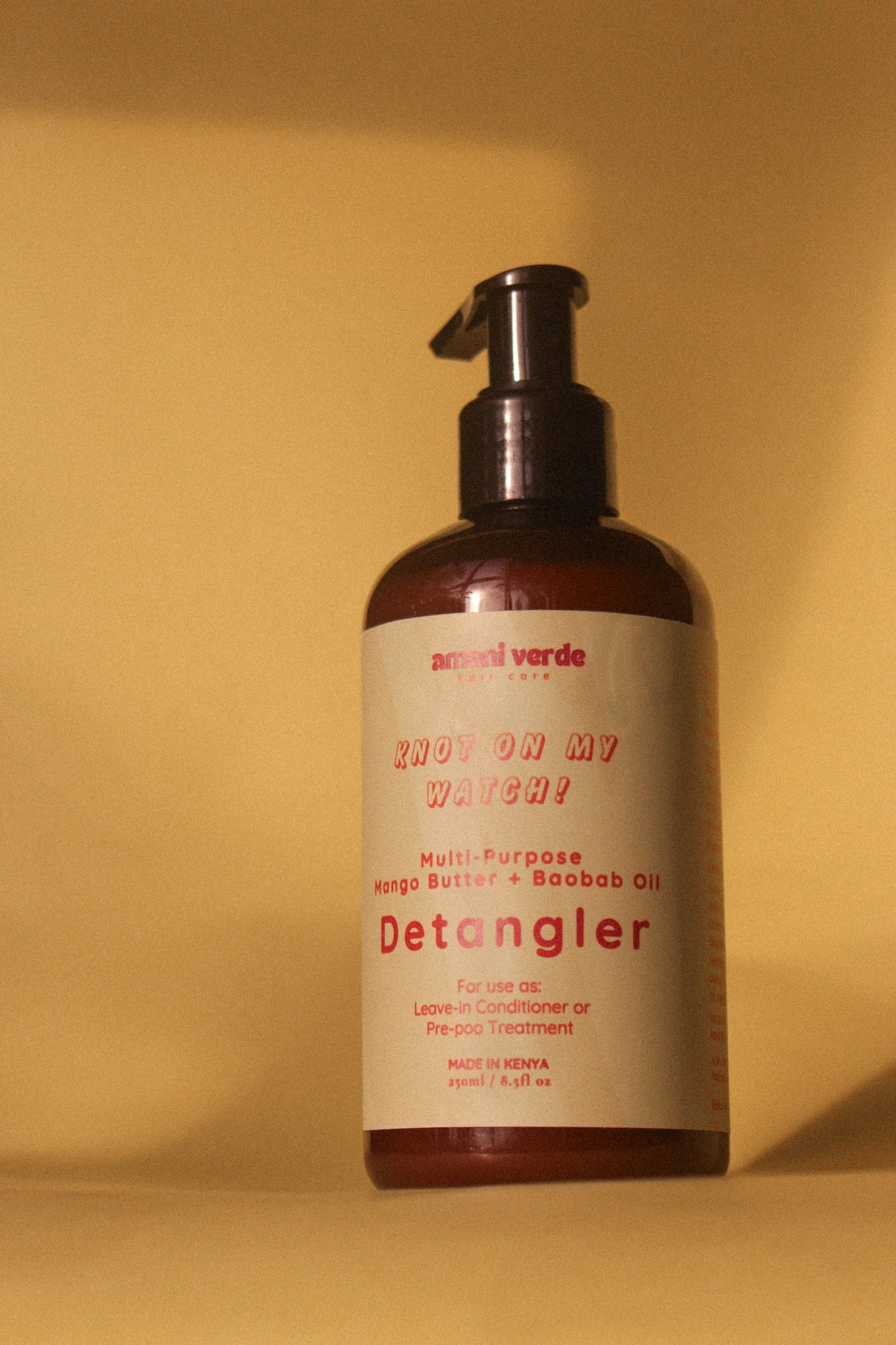 "Knot On My Watch" Mango Butter + Baobab Oil Multipurpose Detangler