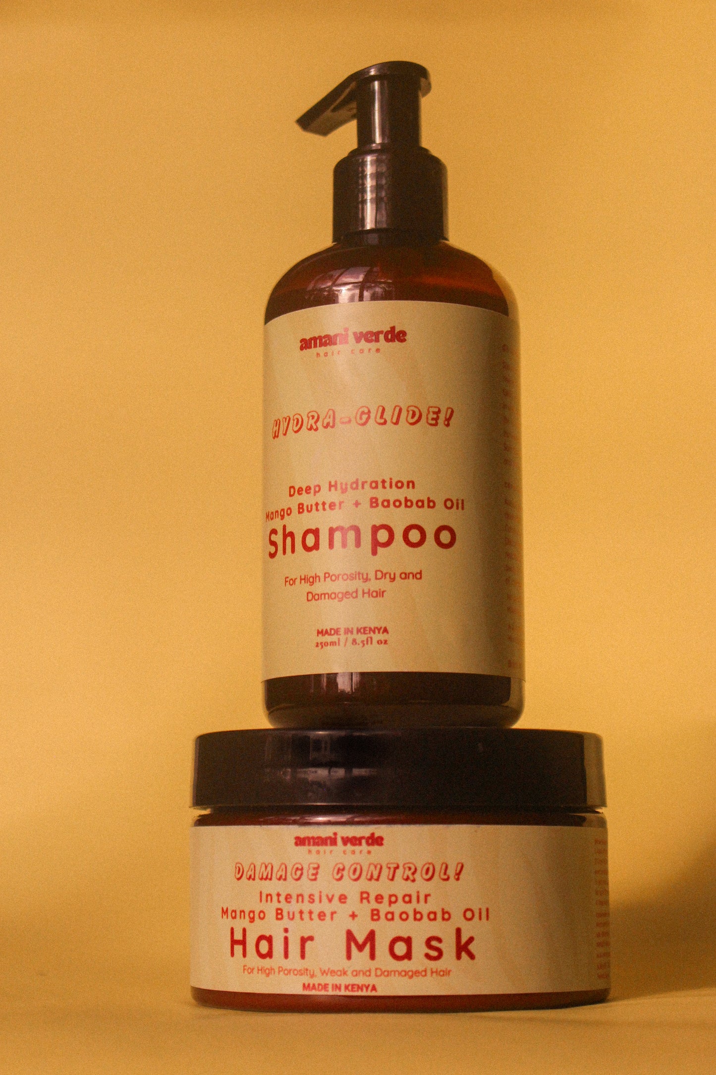 Wash Day Basics (Shampoo + Hair Mask)