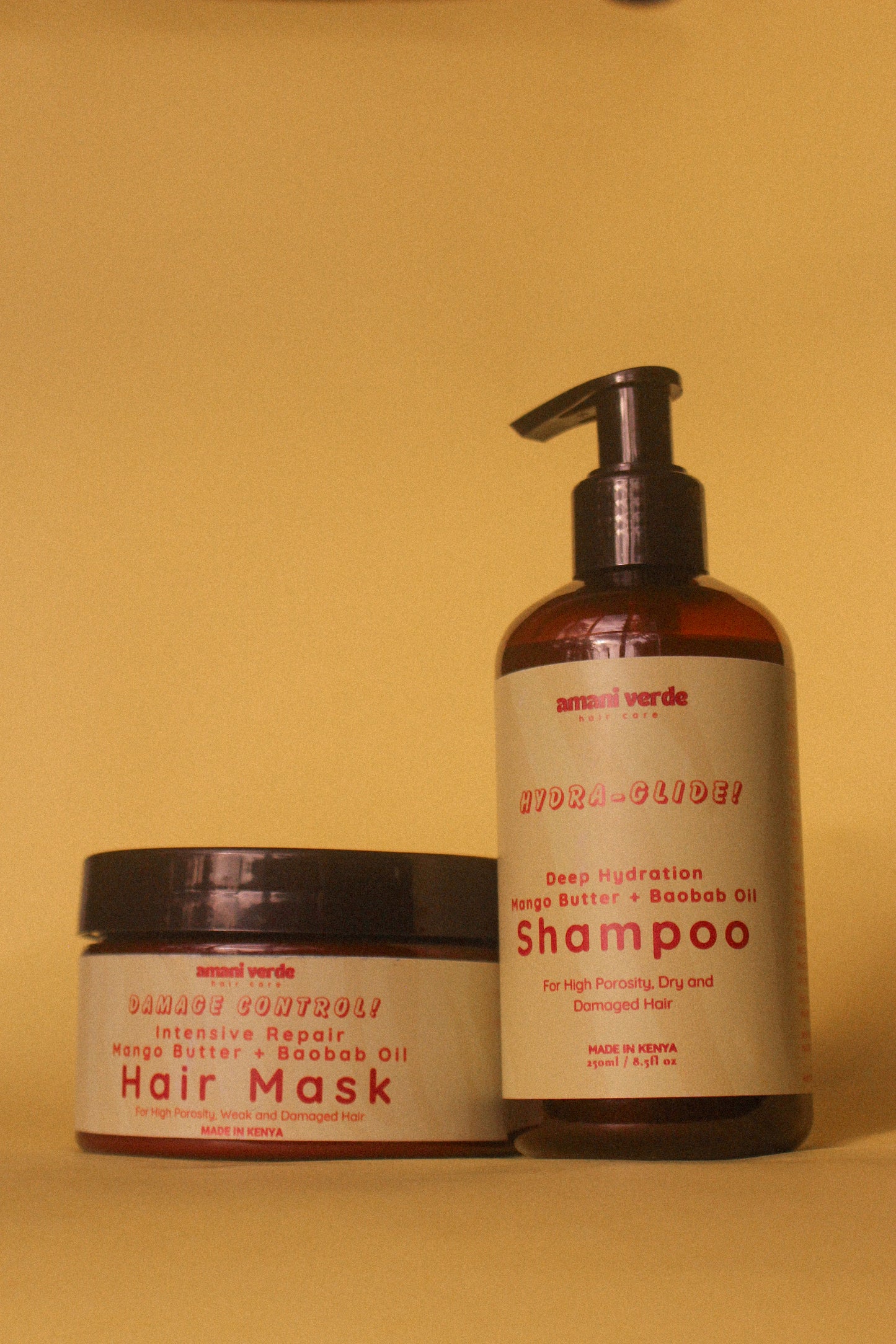 Wash Day Basics (Shampoo + Hair Mask)